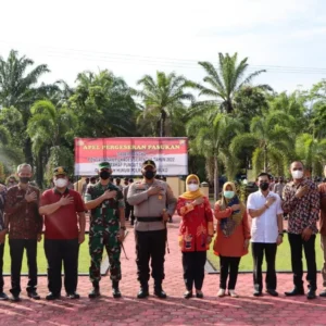 Polres Mukomuko Gelar Apel Serpas Persiapan Pilkades