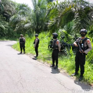 Polres RL Patroli Rutin di Jalur Lintas Curup-Sindang Kelingi-PUT