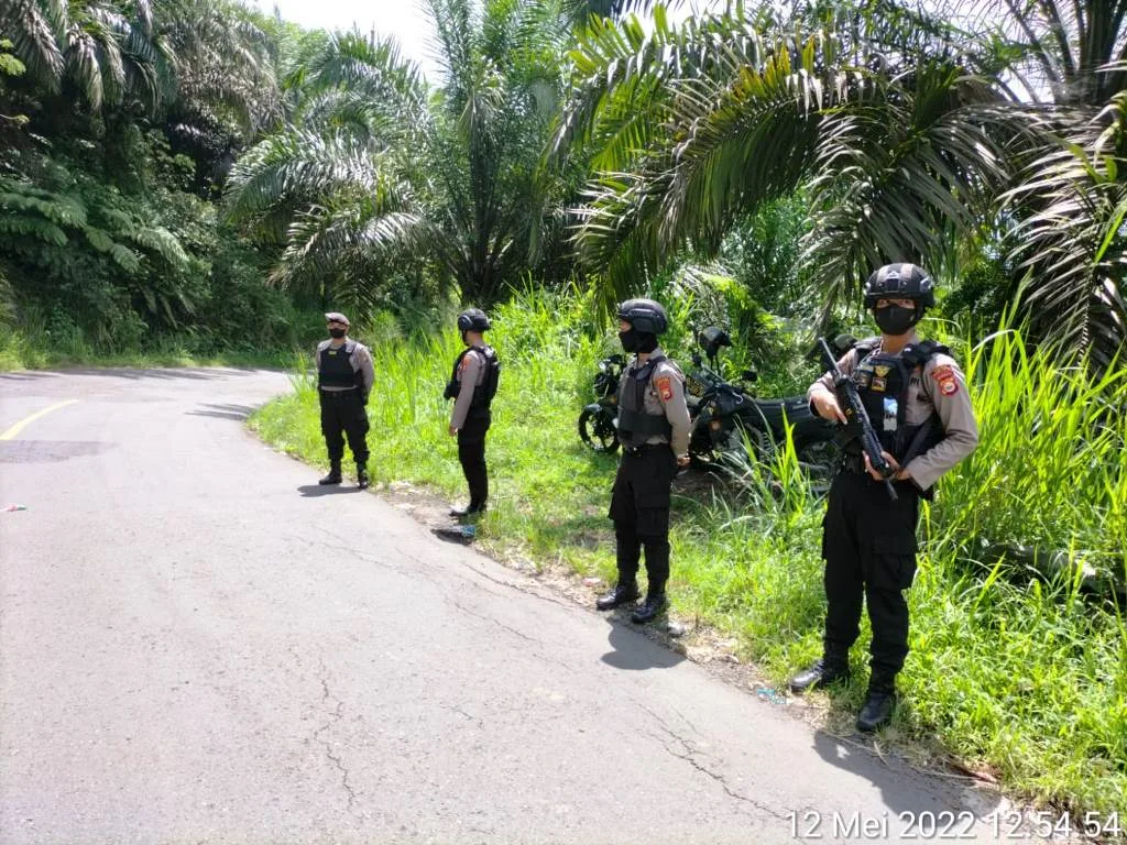 Polres RL Patroli Rutin di Jalur Lintas Curup-Sindang Kelingi-PUT