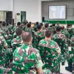 Prajurit Korem 084/Bhaskara Jaya Ikuti Pengarahan Kasad