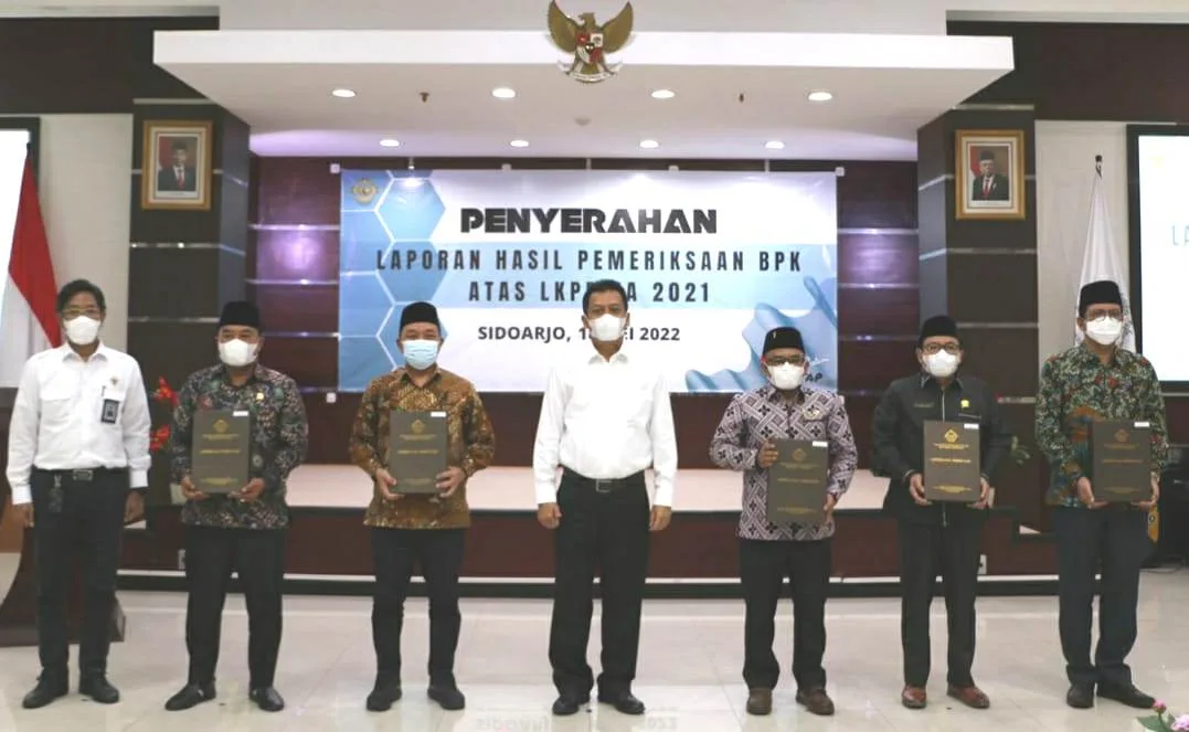 Raih WTP 9 Kali, Bupati Sidoarjo Apresiasi Kinerja Jajarannya