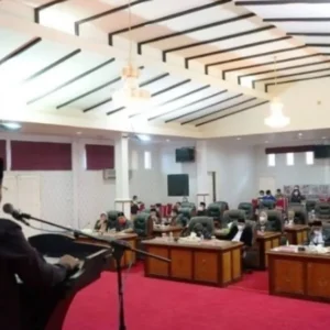 Rapat Perubahan Pimpinan Sempat Menegang, Berikut Susunan DPRD Karimun 2022