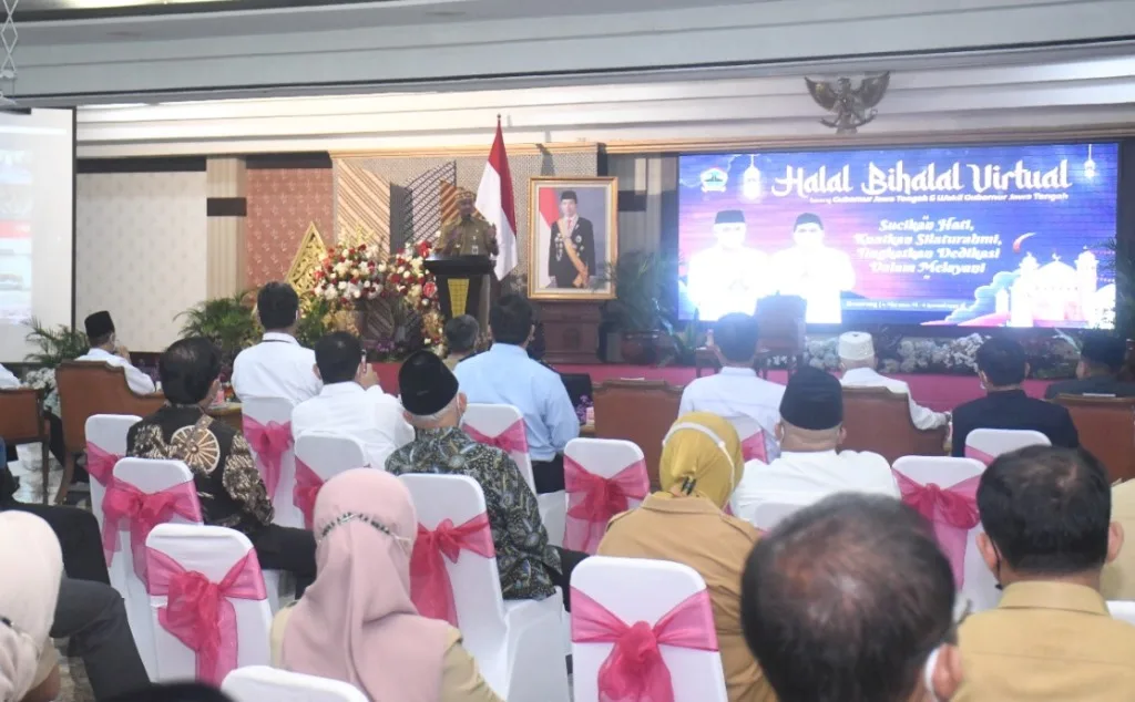Saat Halal Bihalal Pangdam IV/Diponegoro Ajak Saling Bantu dan Guyub Rukun