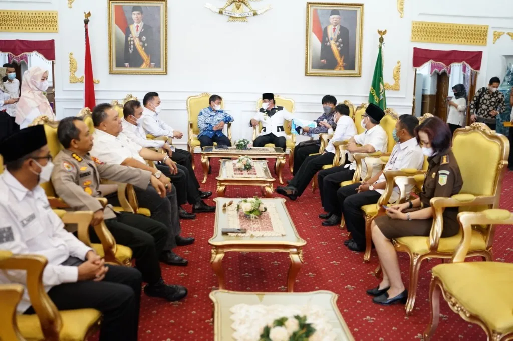Wagub Rosjonsyah pimpin Rapat Koordinasi Pengawasan Intern Keuangan dan Pembangunan Daerah (Rakorwasin Keubangda)