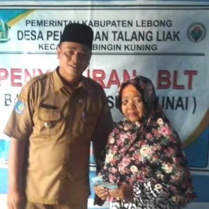 76 KPM Desa Pelabuhan Talang Liak Terima BLT-DD