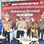 Baktikes Polda Jateng HUT Bhayangkara, Rektor Udinus : Tunjang PTM Mahasiswa
