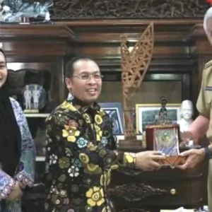 Bupati Mukomuko Temui Ganjar Ajak Kerjasama Industri Ekraf