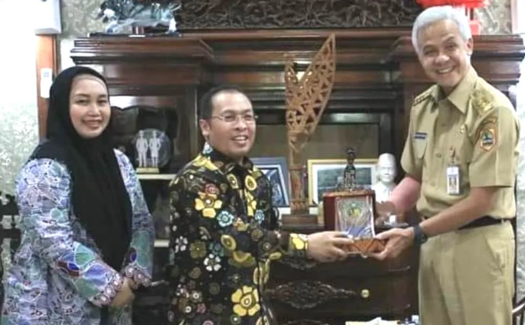 Bupati Mukomuko Temui Ganjar Ajak Kerjasama Industri Ekraf
