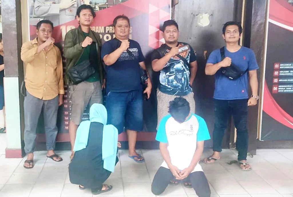 Curi HP Karyawan Laundry Sepasang Darah Muda Diciduk