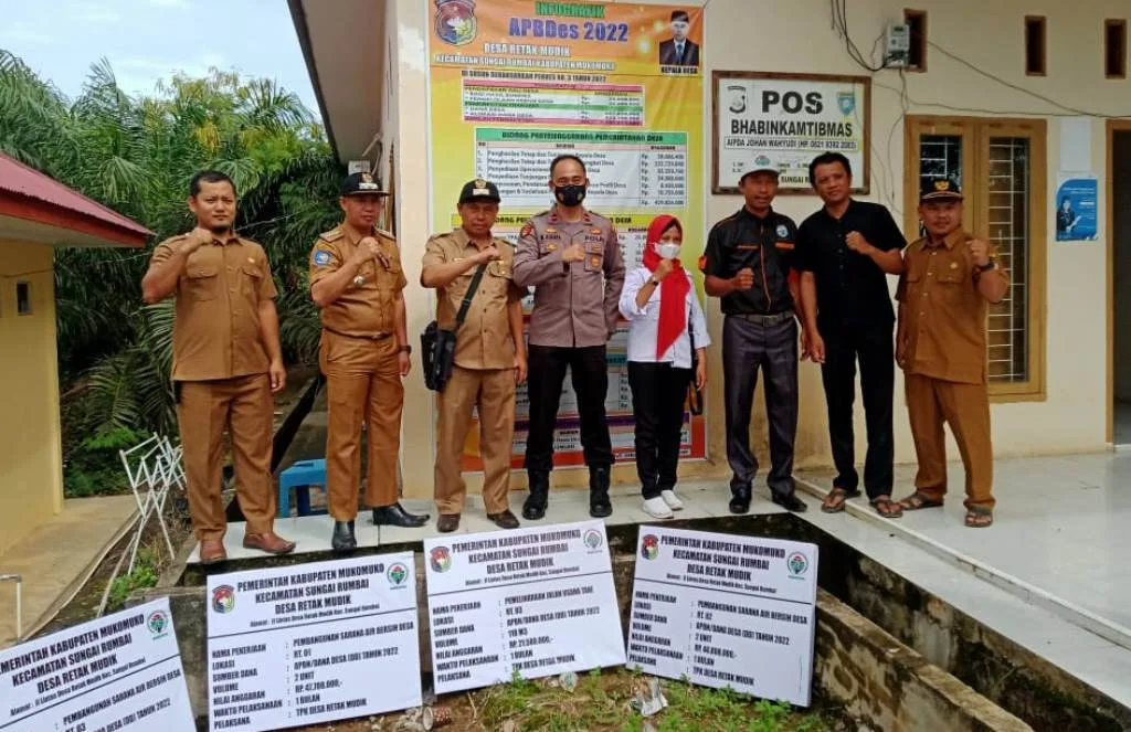 Desa Retak Mudik Laksanakan Titik Nol Tanda Dimulainya Pembangunan  