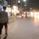 Diduga Depresi, Seorang Pria Muda Mencoba Tabrakkan Diri ke Kendaraan Bermotor