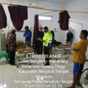 Ditabrak Vespa, Warga Benteng Terpental dan Meninggal Dunia