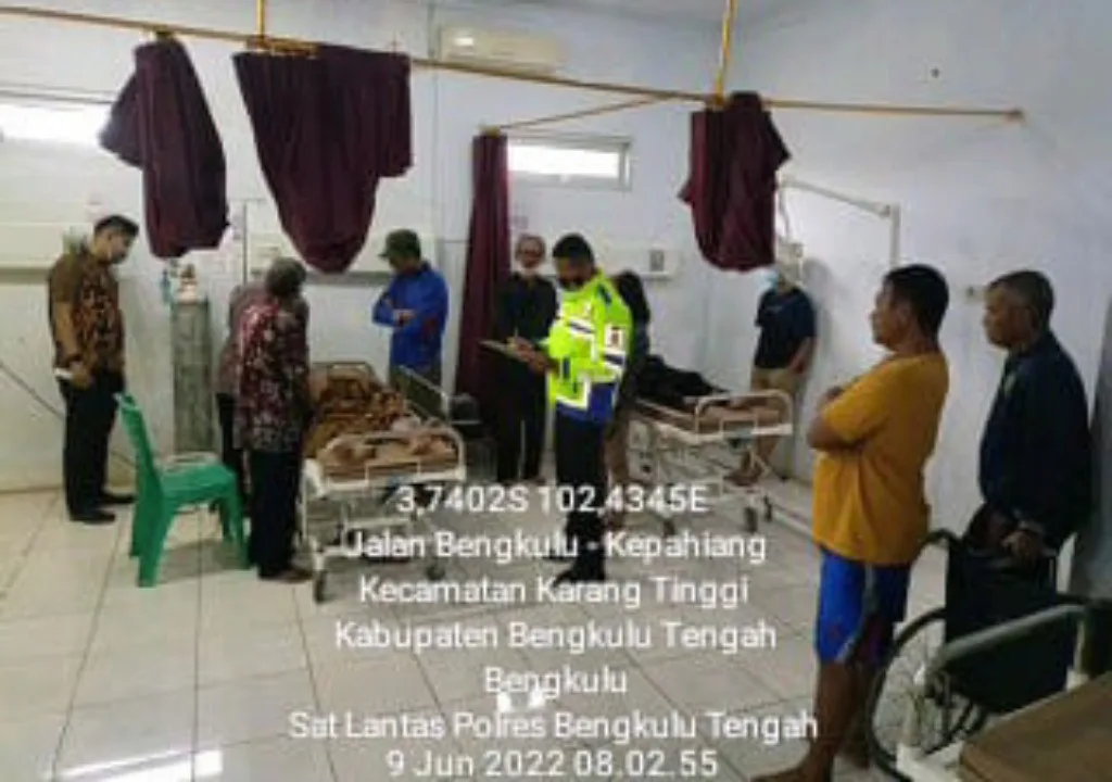 Ditabrak Vespa, Warga Benteng Terpental dan Meninggal Dunia
