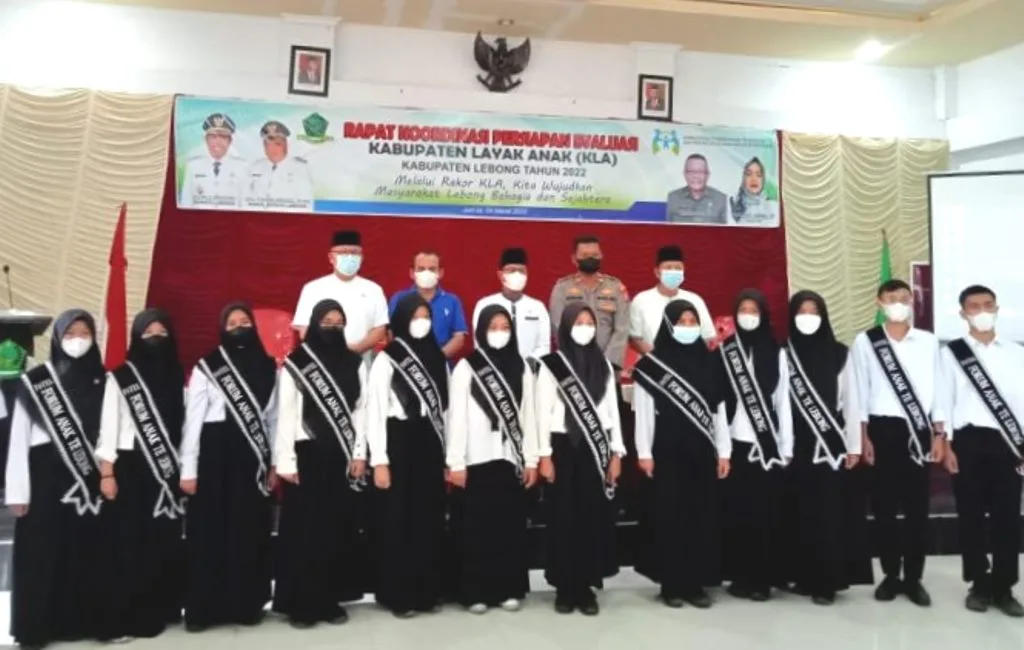DP3APPKB  Lebong Laksanakan Rakor Kabupaten Layak Anak
