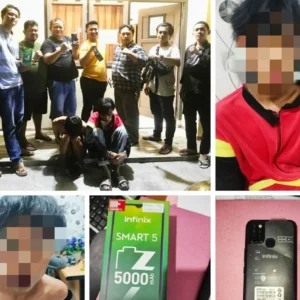 Dua Pemuda Pengangguran Ditangkap Usai Curi Handphone di Hibrida 3