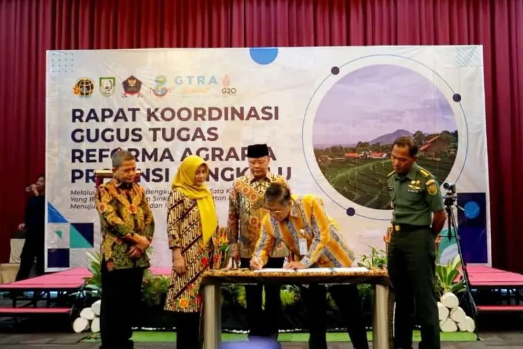Gubernur Rohidin : Sengketa Tanah di Masyarakat Harus Menjadi Perhatian Serius