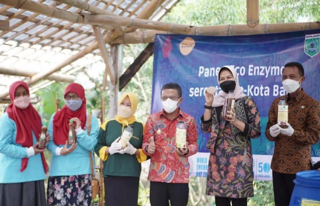 Hari Lingkungan Hidup Sedunia, Kota Batu Panen 7 Ton Eco Enzyme