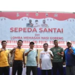HUT Bhayangkara, Polres Pemalang Gelar Fun Bike dan Lomba Masak Nasi Goreng