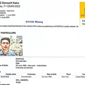 Interpol Terbitkan Yellow Notice Pencarian Anak Ridwan Kamil 