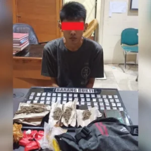 Jadi Pengedar Narkoba, Pemuda 27 Tahun Tertangkap Satresnarkoba