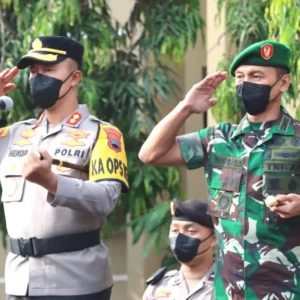 Kapolres Banjarnegara Pimpin Apel Gelar Pasukan Operasi Patuh Candi 2022
