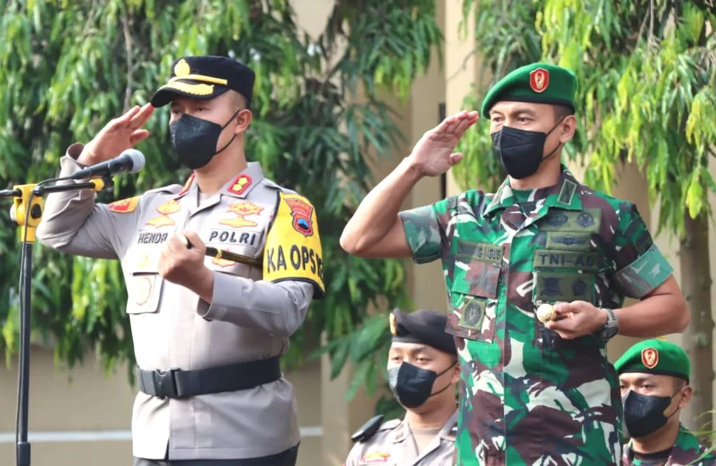 Kapolres Banjarnegara Pimpin Apel Gelar Pasukan Operasi Patuh Candi 2022