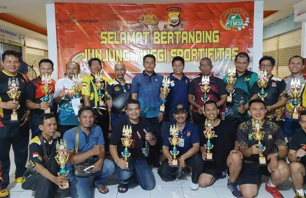 Lomba Tenis Meja Polairud Hut Bhayangkara Ke 76 Resmi Ditutup
