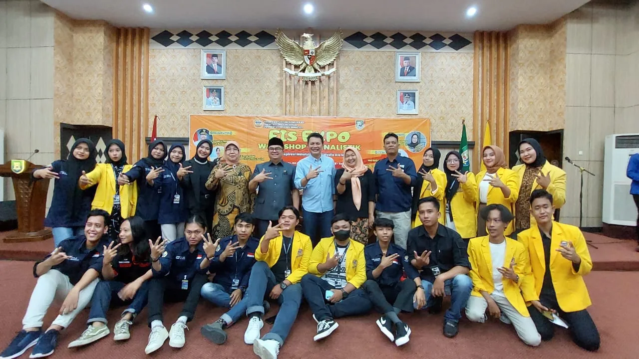 M Redwan Arif Jadi Keynote Speaker Fis Expo Workshop Jurnalistik Unived Bengkulu