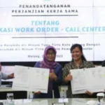 MoU Aplikasi Work Order dan Call Center, Perumda Tugu Tirta Sepakat Kerjasama Perumda Tirta Uli