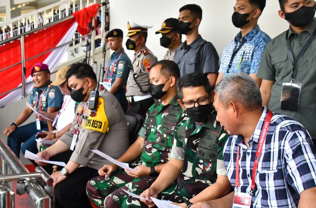 Pembukaan Pramusim Piala Presiden 2022, Kasdam IV/Diponegoro Wakili Kasad