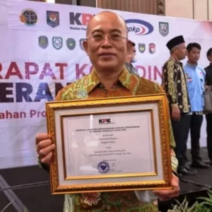 Pemkab BS Raih Penghargaan Pencegahan Korupsi Tertinggi Tahun 2021 dari KPK