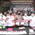 Peredaran Sabu 21 Kg Berhasil Digagalkan Polresta Kota Malang