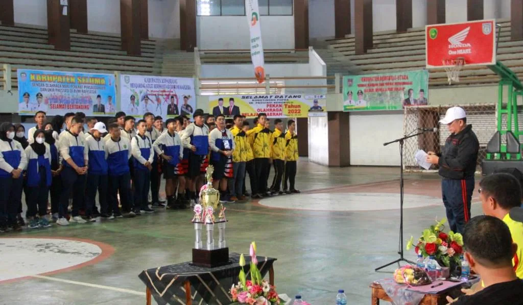 Plh Sekda Bengkulu Tutup Pekan Olahraga Pelajar Daerah Tahun 2022