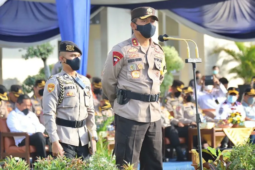 Polda Jateng Apel Gelar Pasukan Operasi Patuh Candi 2022