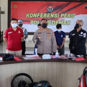 Polres Demak Tangkap Tiga Pelaku Curanmor dan Satu Pelaku Curas