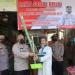 Polres Mukomuko Gelar Bansos Religi Peringati HUT Bhayangkara