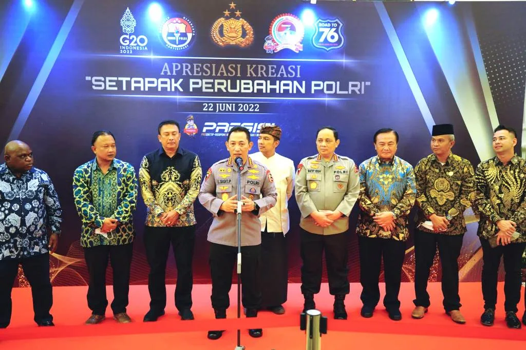 Polri Gelar Malam Apresiasi ‘Setapak Perubahan Polri’