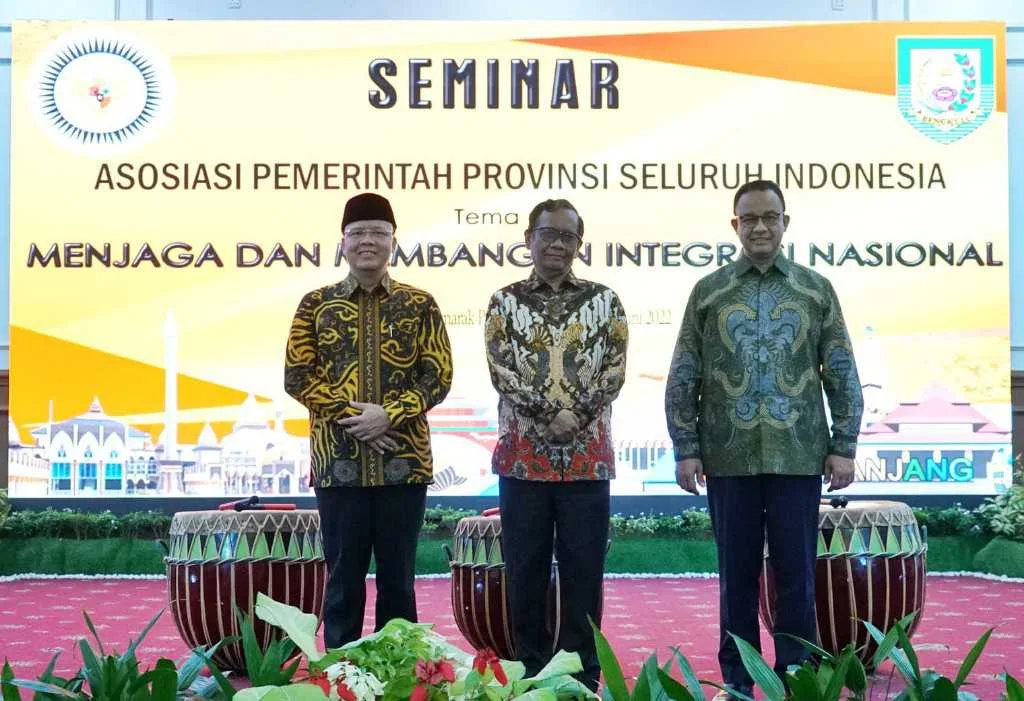 Seminar APPSI 2022 di Bengkulu, Menko Polhukam Mahfud MD Ingatkan Ini
