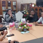 Sikapi Pembebasan Lahan KIB, Aktivis Brebes Audiensi ke Sekda