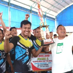 Tim Cabdin II Kabupaten Demak Juarai Turnamen Bola Voli Kapolres Cup Tim Cabdin II Kabupaten Demak Juarai Turnamen Bola Voli Kapolres Cup