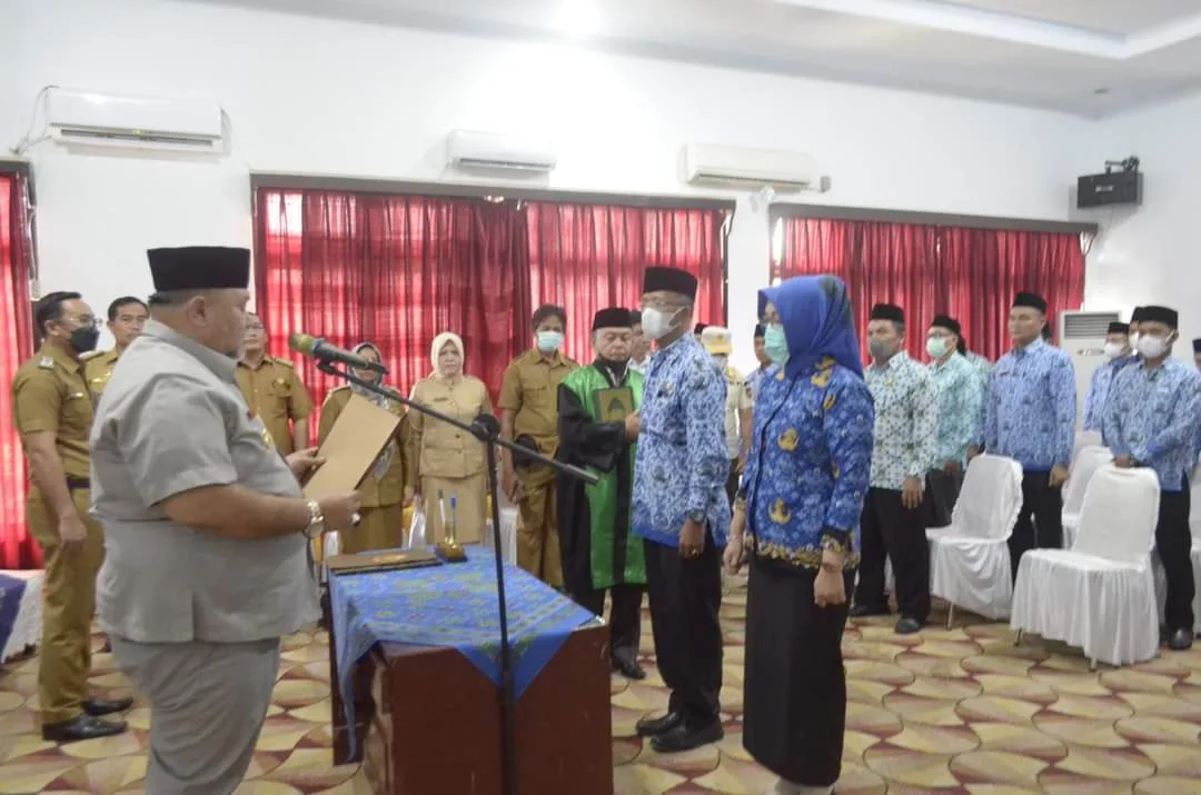 Tindaklanjut Rekomendasi KASN, 37 ASN BS Ambil Sumpah Jabatan