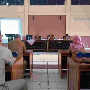 Tindaklanjuti LHP BPK RI Bupati Gusnan Gelar Rakor Dengan Seluruh OPD