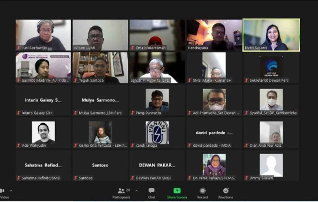 Ancam Kemerdekaan Pers dan Berekspresi Dewan Pers, SMSI dan Konstituen Kritisi RUU KUHP Panduan Memilih Platform Wawancara Online Terbaik untuk Efisiensi Kerja