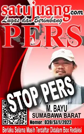 Bayu STOP PERS Wartawan Satujuang Wilayah Kota Mataram