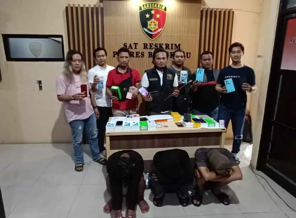 Bobol Konter Handphone, Tiga ABG Berhasil Ditangkap