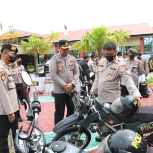 Cek Kesiapan Jelang Pemilu, Puslitbang Mabes Polri Sambangi Polres Karimun