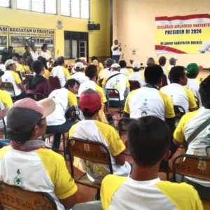 Deklarasi Ratusan Relawan Usung Airlangga Hartarto Jadi Presiden 2024