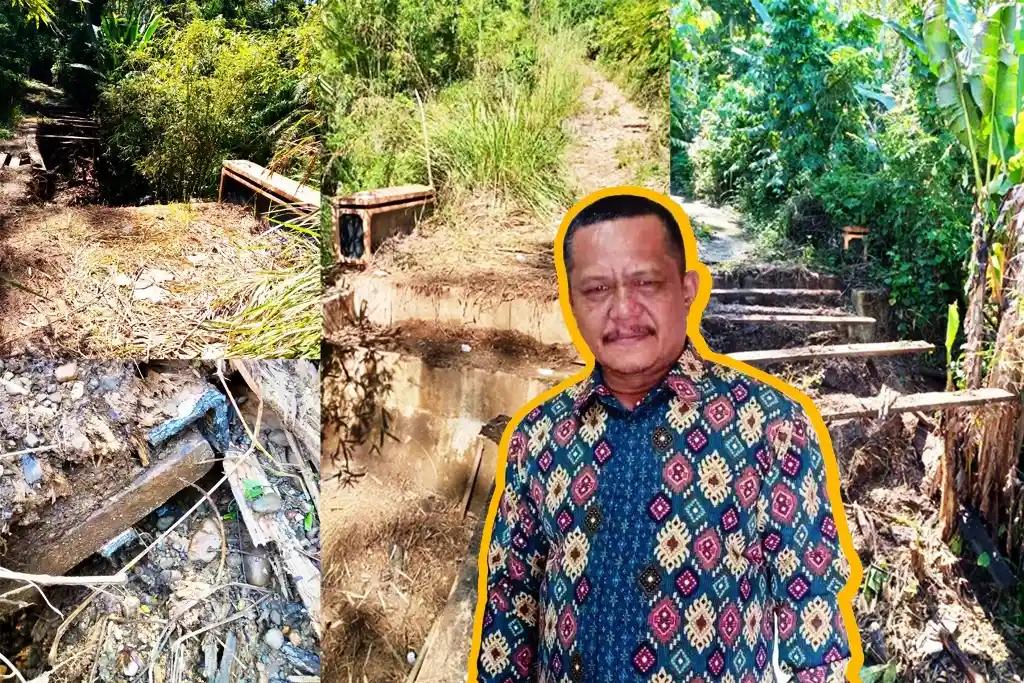 Gunawan : Pihak Kepolisian Segera Tangkap Kelompok Pencuri Besi Jembatan Benteng
