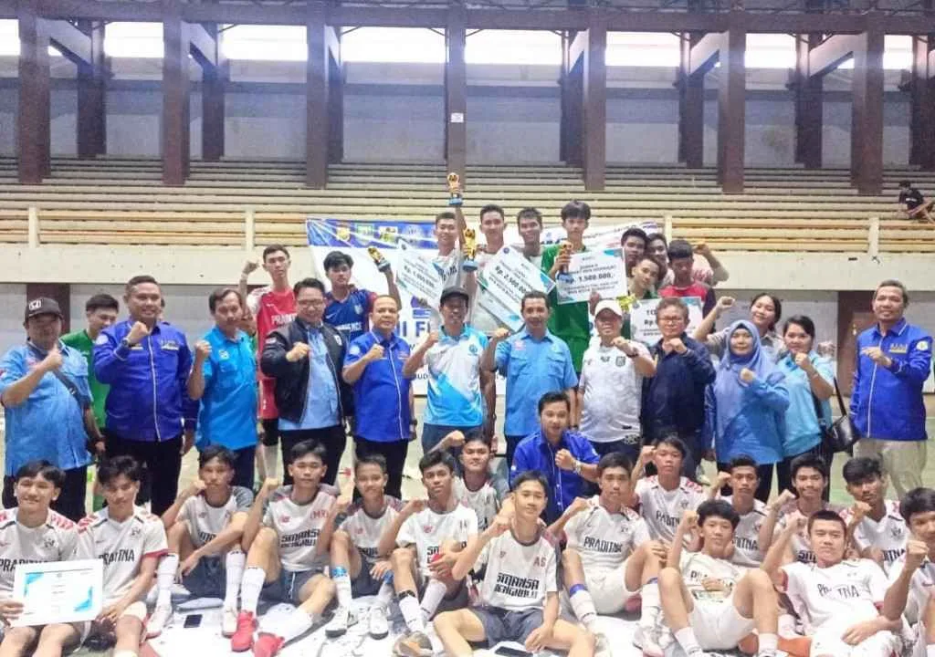 HANI Futsal Cup Kolaborasi BNN, SANS dan KNPI Bengkulu Sukses Digelar