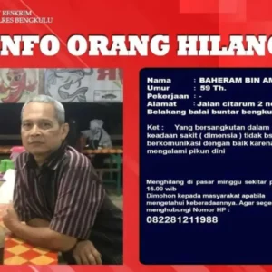 Informasi Orang Hilang, Jika Menemukan Masyarakat Diharap Segera Lapor Informasi Orang Hilang, Jika Menemukan Masyarakat Diharap Segera Lapor